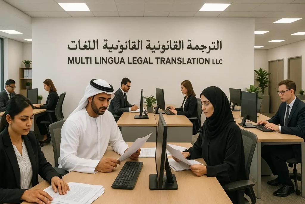 Welcome to Multi Lingua Legal Translation LLC