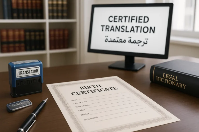 Legal Translation of Birth Certificate Nationwide