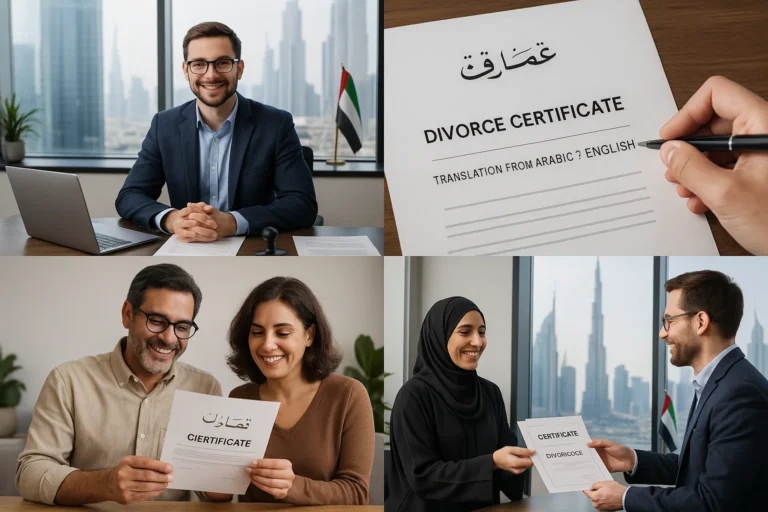 Divorce Certificate Translation