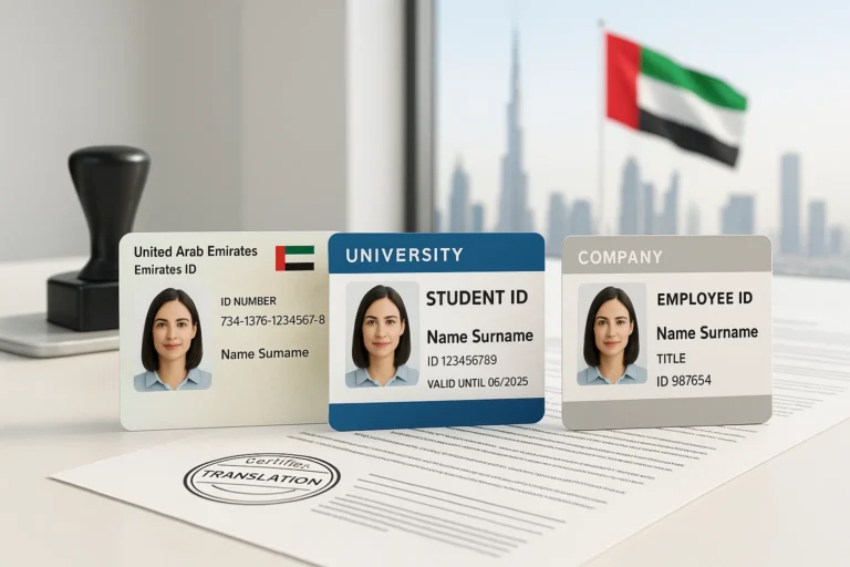 ID Card Translation
