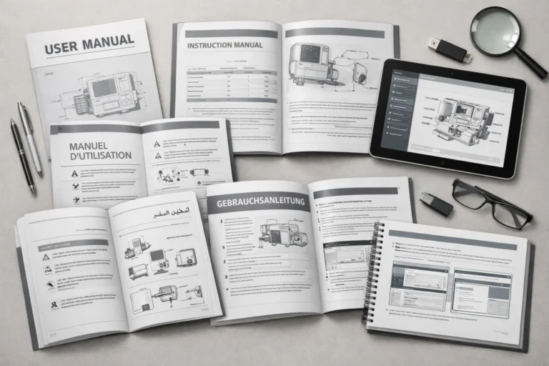 User Manual translation services